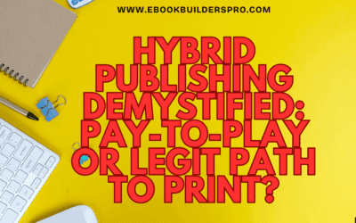 Hybrid Publishing Demystified: Pay-to-Play or Legit Path to Print?