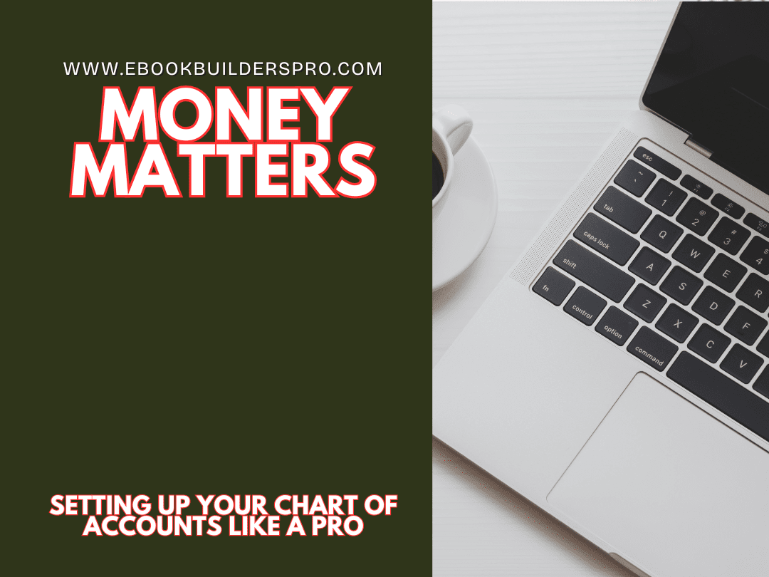 Chart of accounts for authors