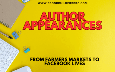 Author Appearances: From Farmers Markets to Facebook Lives