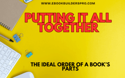 The Ideal Order of a Book’s Parts