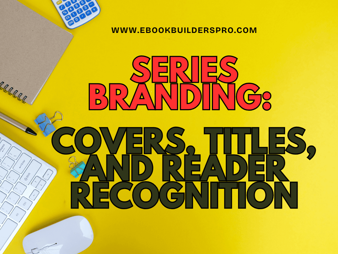 Publishing U featured image for Series Branding: Covers, Titles, and Reader Recognition, discussing how consistent cover design and title structure improve reader recognition and series sales.